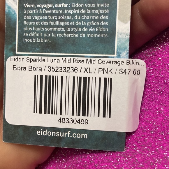 New XL Bottoms Pink Sparkle was a final sale therefore I couldn’t return - Picture 3 of 4